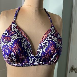 Athleta Swim Suit/Bikini Size L Built in Bra